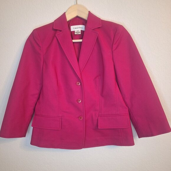 💙 Calvin Klein Blazer - Cotton - Picture 2 of 8
